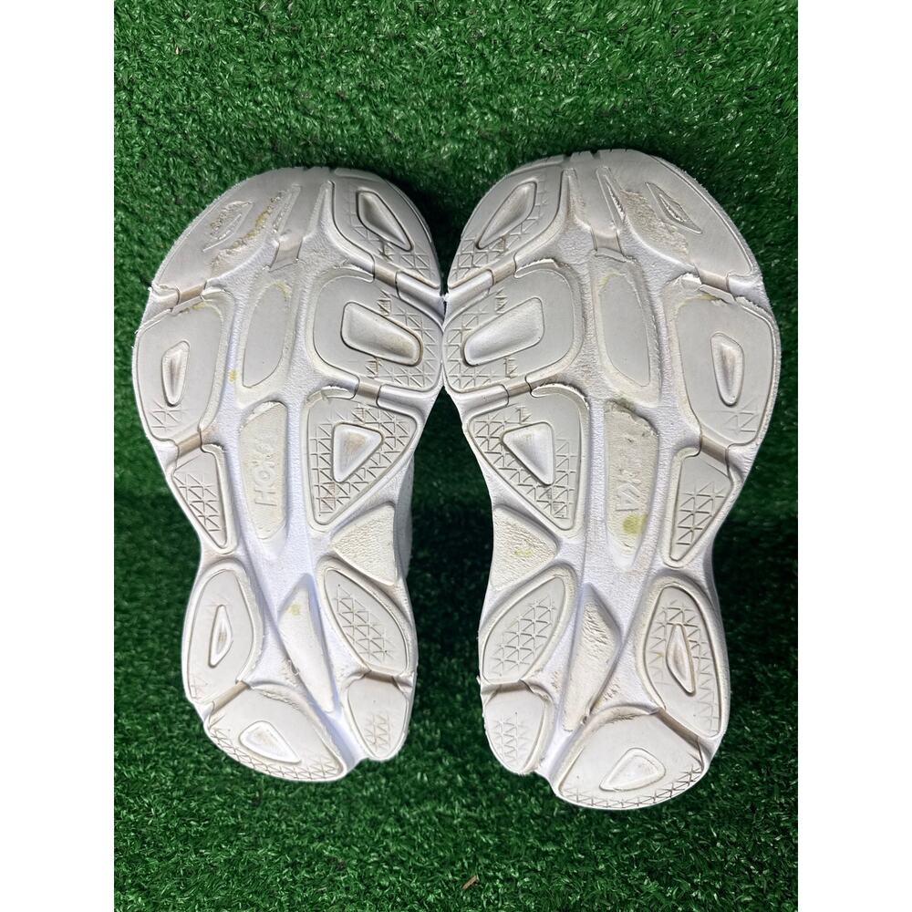 Hoka One One Bondi 8 Womens Size 7 White Athletic Running Shoes Sneakers - Picture 8 of 8